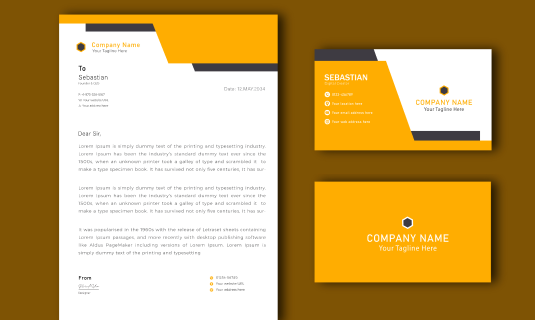 Offset Printing Corporate Stationery